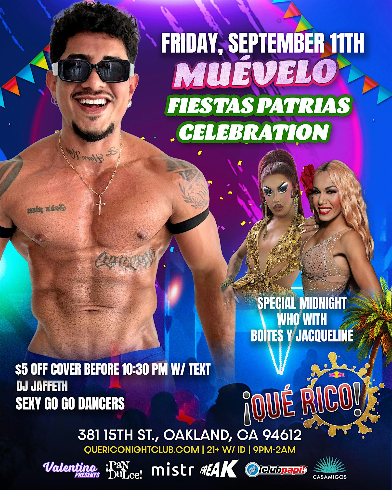 Fiestas Patrias en Que Rico – Special Midnight Show